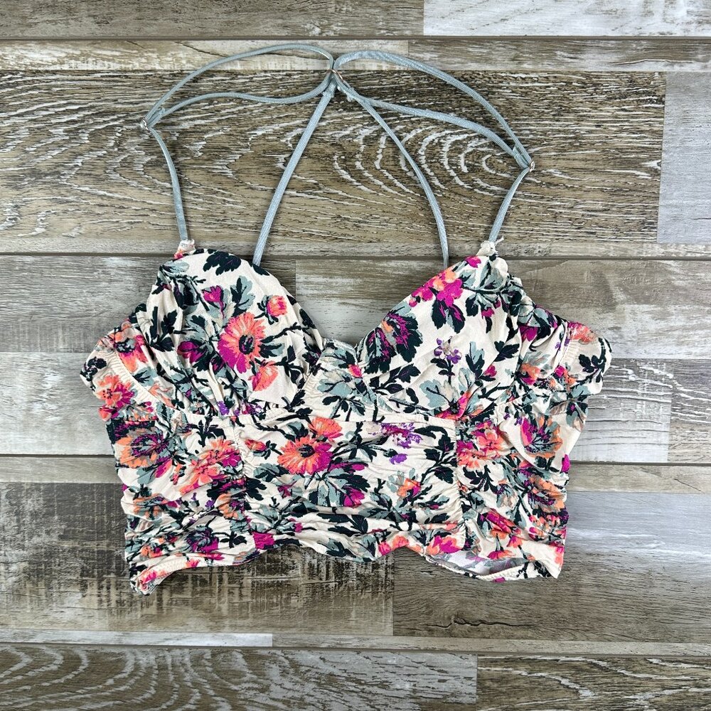 Out From Under floral crop top